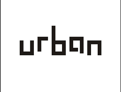 Urban logo branding design icon logo typography