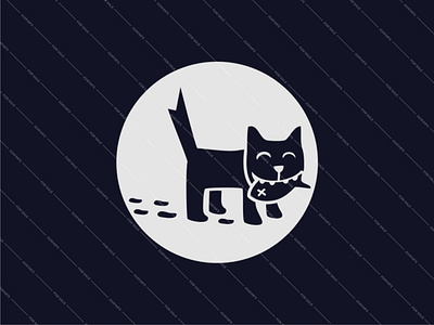 Arrested Cat arrested branding cat cat design cat logo design logo vector