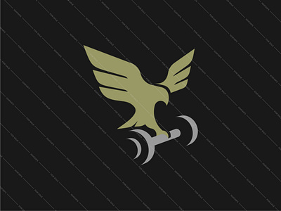 gym eagle animal animal logo bird branding design eagle fitness fitness logo gym gym logo logo minimal vector