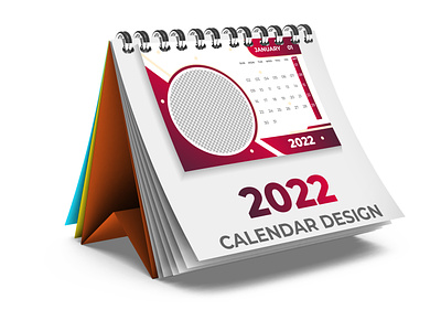 Table Desk Calendar 2022 animation beautiful evening design branding calendar design desk calendar graphic design illustration logo ui ux vector