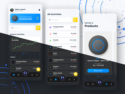Assistant Finance App Concept