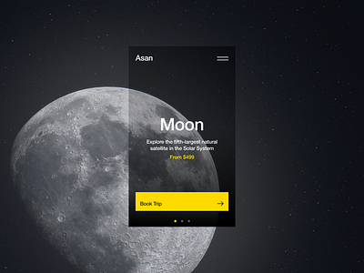 To the Moon helvetica mobile space tourism