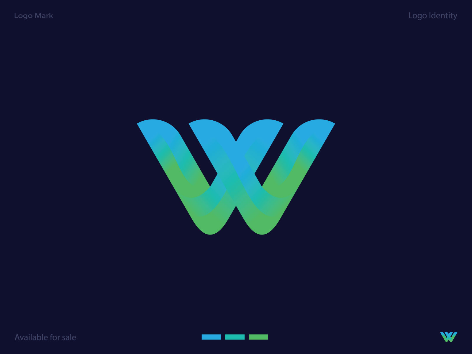 W letter logo by Md Rajib Hossain on Dribbble