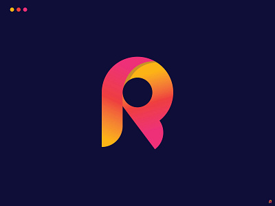 R Modern Logo