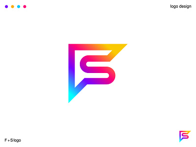 F + S Modern Logo