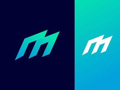 M logo design illustrator 