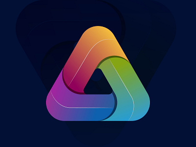 A Modern logo / Letter logo