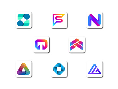 Modern creative Logo Mark Collection and App Icon