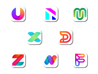 Modern creative Logo Mark Collection and App Icon