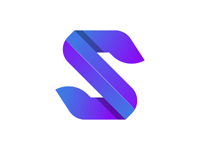 S Modern logo design