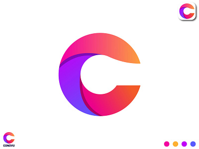 C Modern logo design