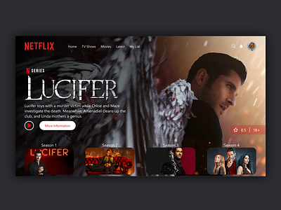 Netflix UI Redesign