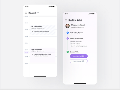 Calendar Booking appointment booking calendar calendar appointment calendar details doctor event figma mental minimal patient theuiface timeslot ui userinetrface ux