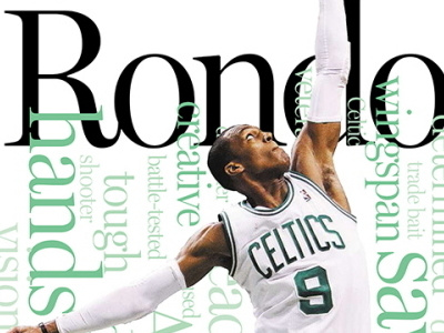 2012 NBA preview basketball boston celtics conceptual illustration nba sports typography