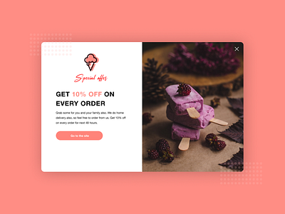 Pop-Up / Overlay dailyui 016 dailyuichallenge design e commerce app overlay popup ui