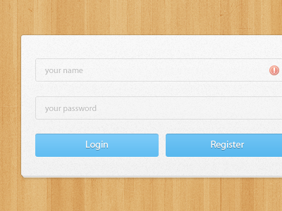 Simple Login Form (ver.2) button form login send submit ui web