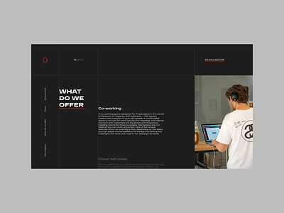 MTS Startup Hub art branding design minimal motion typography ui ux web website