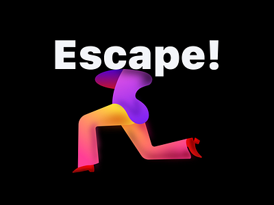 Escape Illustration