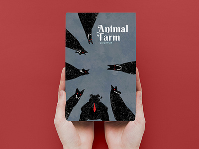 Animal Farm book cover design