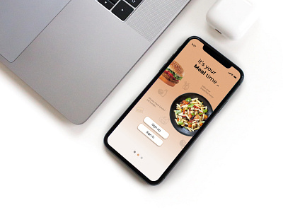 Meal Apps ui ux