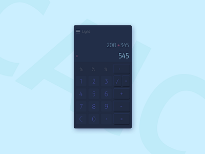 Calculator design