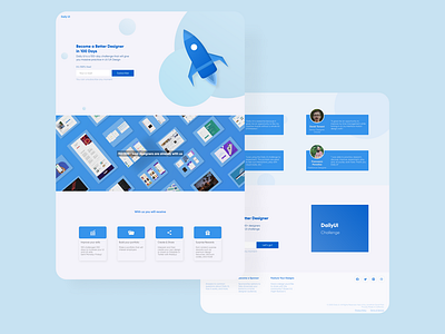 Landing Page for DailyUI challenge