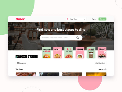 Diner Website