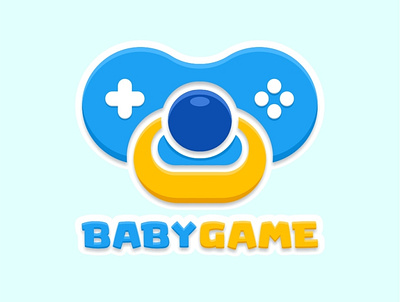 BABYGAME LOGO app branding design graphic design icon illustration logo vector