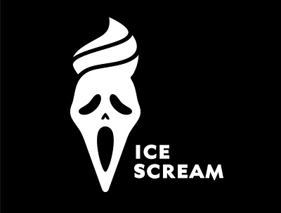 ice scream logo design graphic design icon illustration logo vector