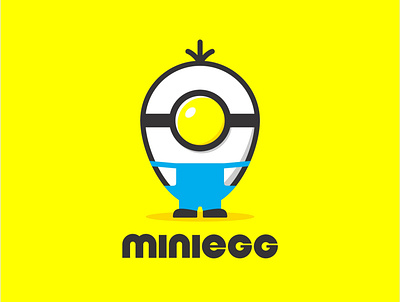 mini egg logo design graphic design icon illustration logo vector