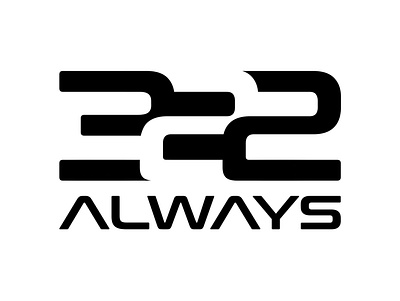 322 always logo design graphic design icon logo typography vector