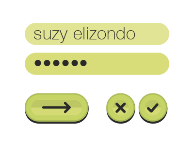 ui style button confirm continue delete press push style text entry ui user interface vector