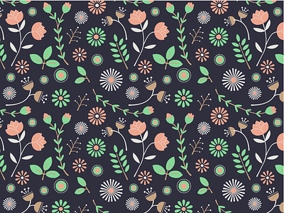 Floral Pattern floral flowers illustration pattern spring