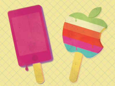 popsicles apple ice cream iphone popsicles summer vintage