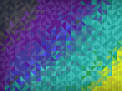 suzy's color palette pt 2, in progress color geometric palette triangles vector