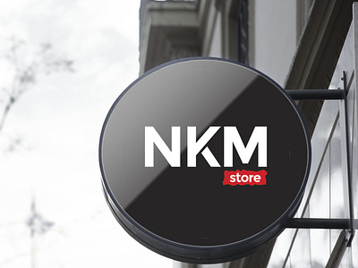 Logo Design NKM Store branding and identity logo branding logo design logo designer logo store logotype