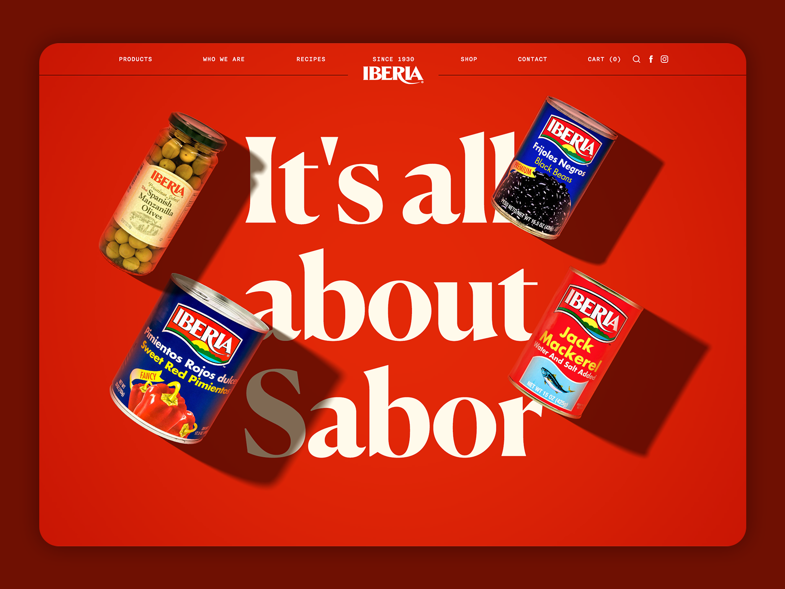 Iberia Foods by Bilal Khan on Dribbble