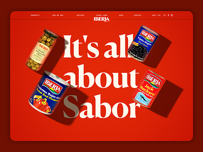 Iberia Foods 3d app branding clean creative design flat foods graphic design icon illustration layout logo mobile simple typography ui ux web website