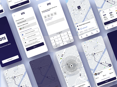 Dubai Taxi Mobile App Redesign