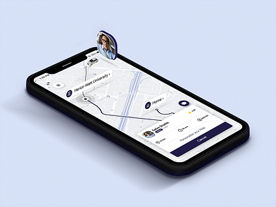 Dubai Taxi Mobile App Redesign