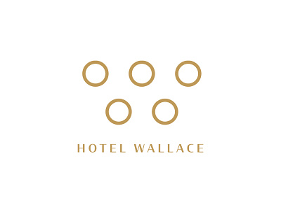 Hotel Wallace brand identity brandidentity graphicdesign logodesign logos minimalism modern monogram monogram letter mark monogram logo typography