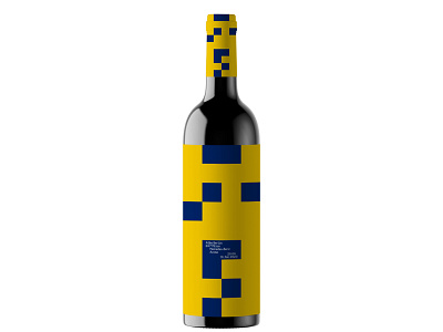 Visual experiment 01. Euroleague wine. Alba Berlin/EA7 Milan illustration minimalism packagedesign packaging packagingdesign winelabel