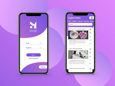 Muse Modern App Design