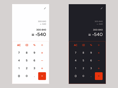 UI 04 - Calculator calculator design graphic design illustration mobile typography ui ux web design