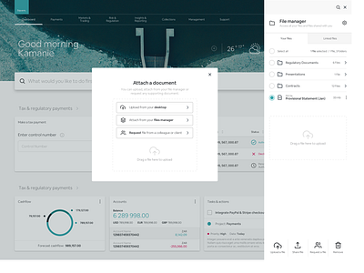 Square. Corporate Investment Banking application bank banking banking app corporate dashboard file manager icon interface ui uxd