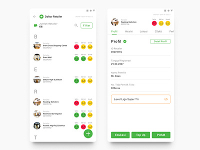3Satria - Daftar Retailer app mobile app mobile app design mobile app development mobile application mobile apps ui ux