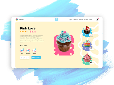 Order Menu cake cakes cart cupcake cupcakes order web web design webdesign website website design