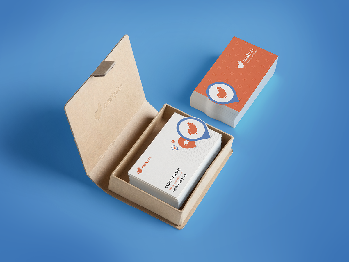 Nestpick Business Card by Devtech on Dribbble