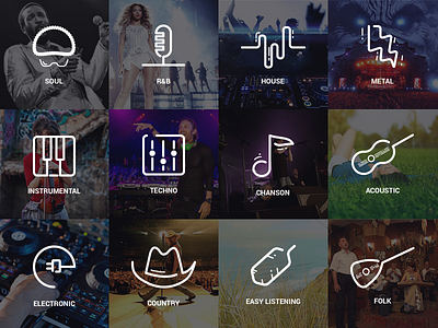 SoundsBox Genre Icons feather flat genre hat icon icons instruments music outline pixel perfect rb sound