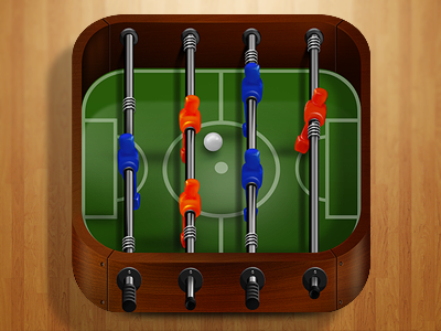 Football Table iPhone Icon design icon ios iphone